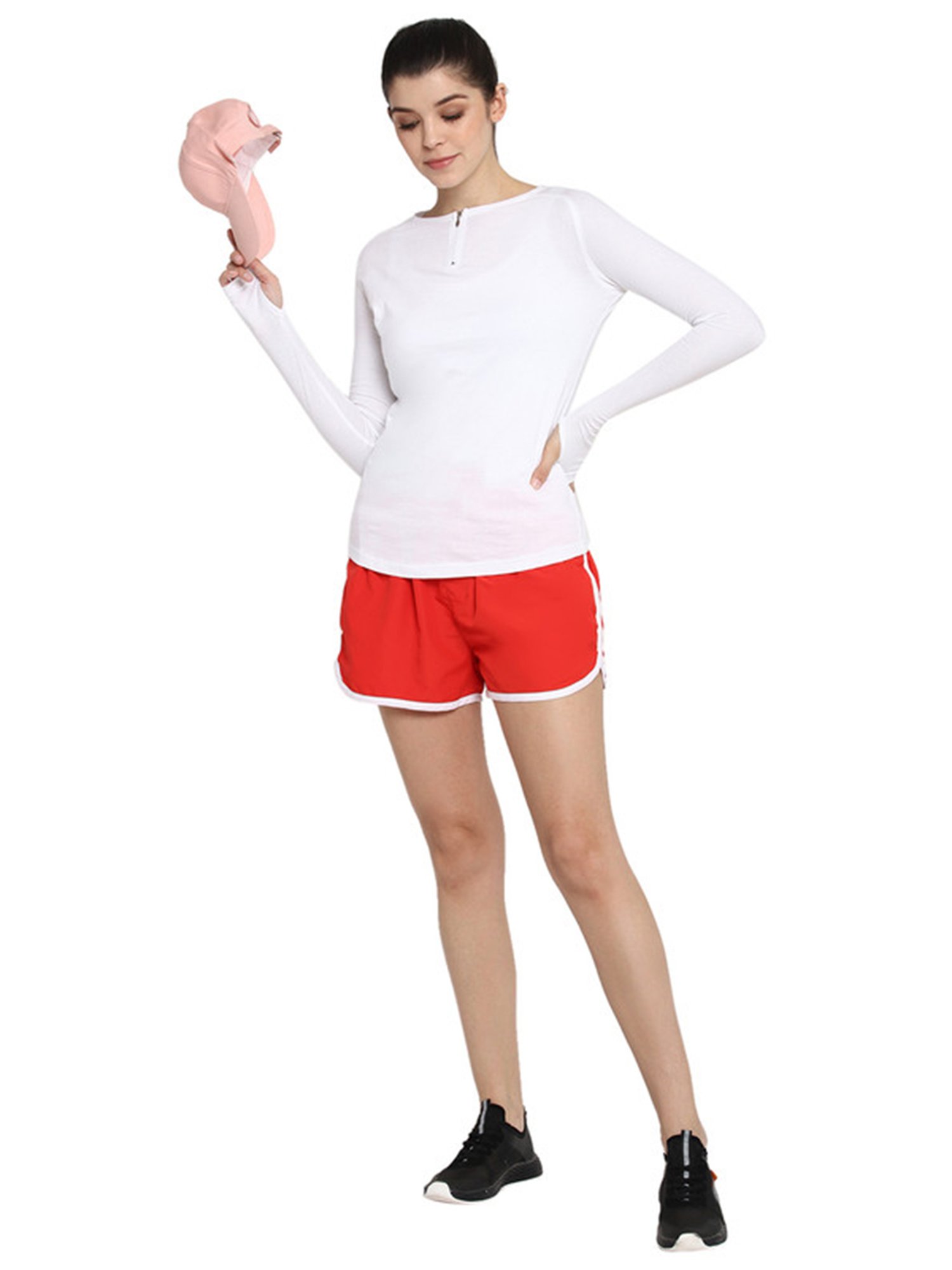 Appulse White & Grey Melange Cotton T-Shirt - Pack of 2