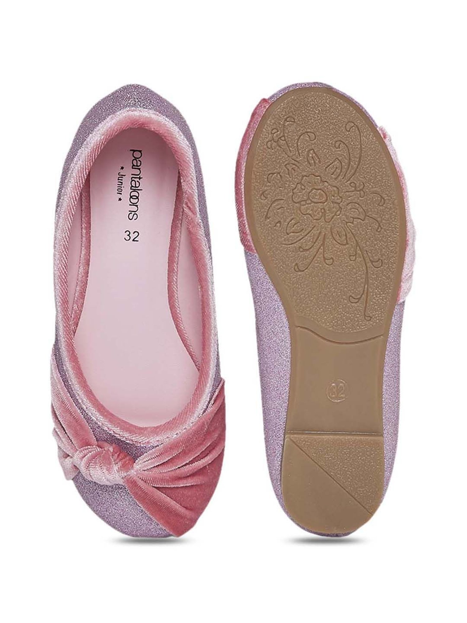 Shoetopia Kids Black Toe Ring Sandals