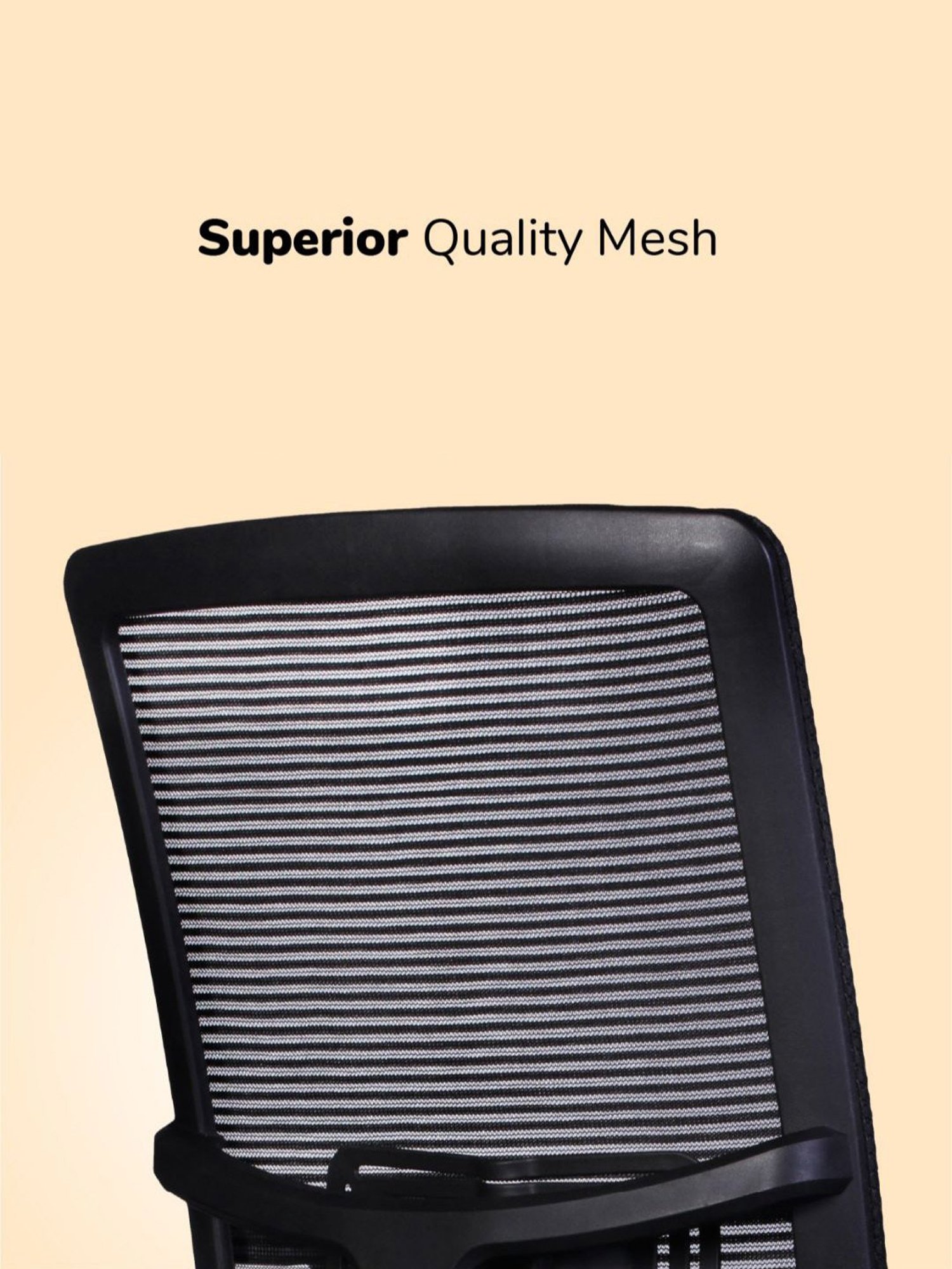 HNI India Certo Black Mesh Office & Study Desk Chair