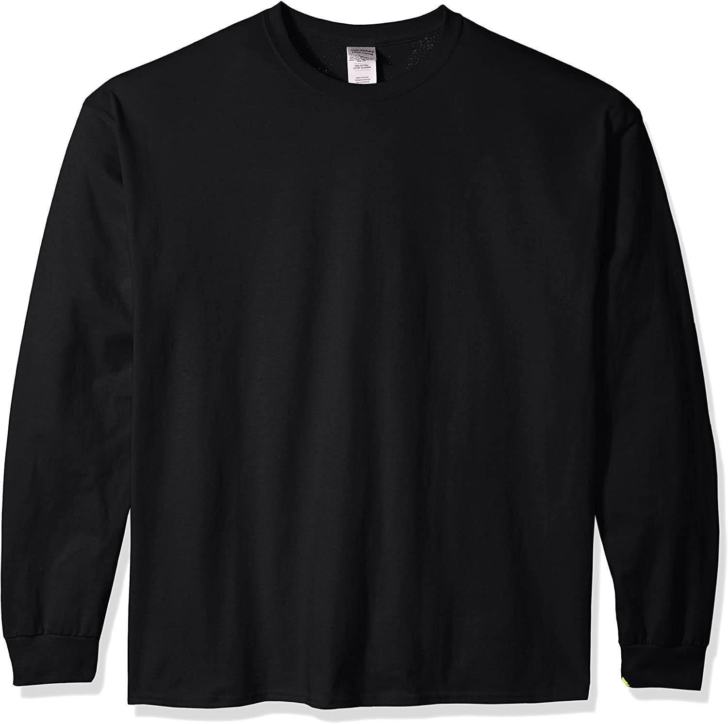 Gildan Men's G2400 Ultra Cotton Jersey Long Sleeve Tee