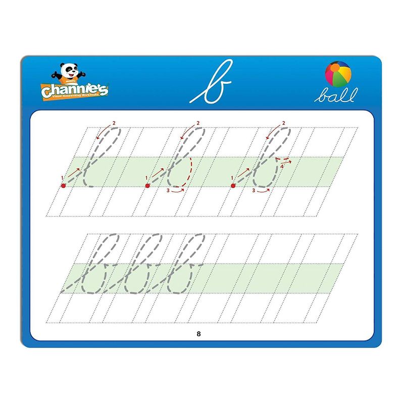 Visual Dry Erase Cursive Flashcards - Channie's