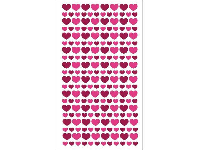 Sticko Paper & Glitter Valentine Stickers-Glitter Hearts