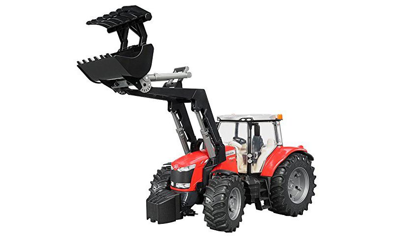 Bruder Massey Ferguson 7600 with Frontloader