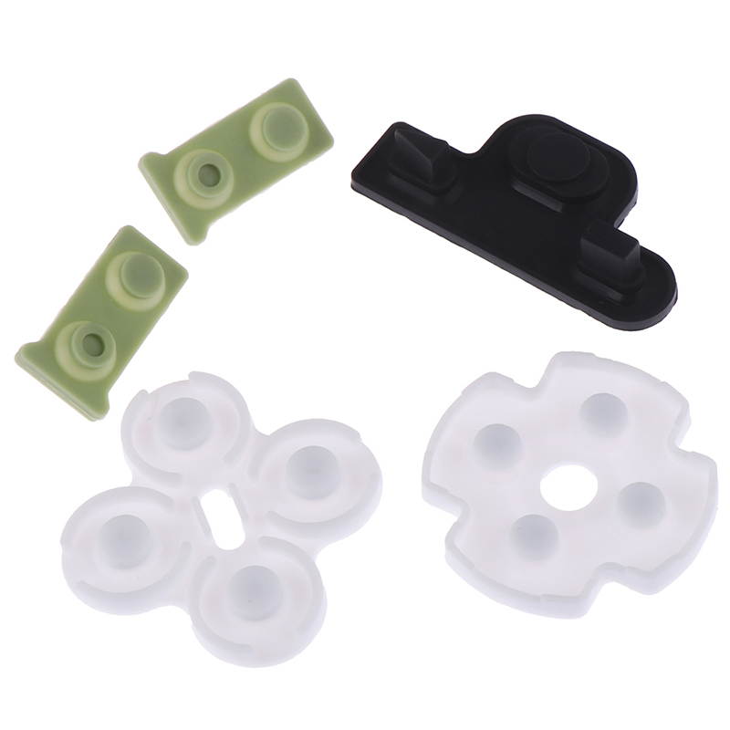 5pcs/set Controller conductive rubber button pad replacement for ps3