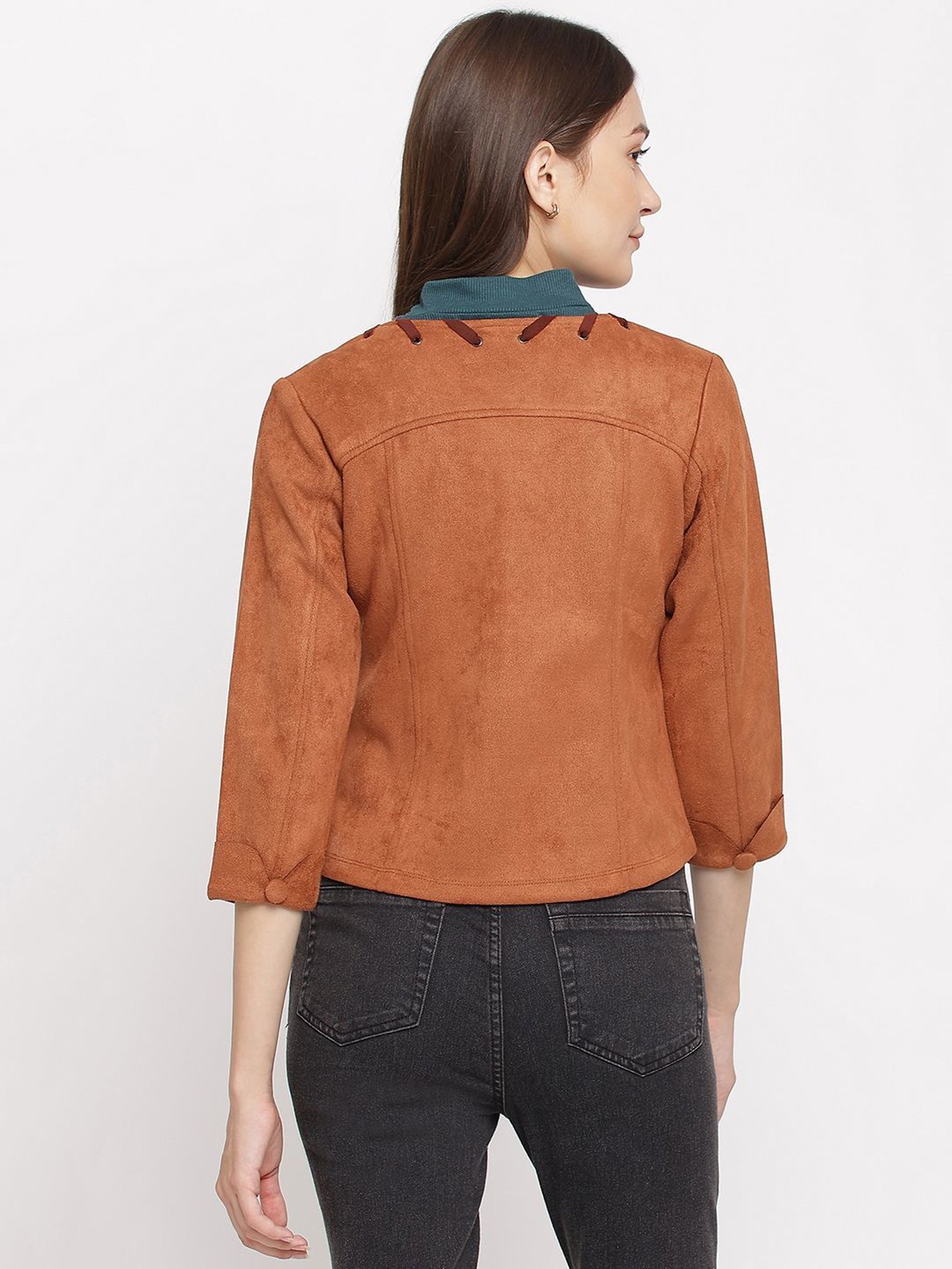 Latin Quarters Brown Regular Fit Top