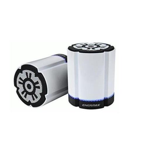 Enermax EAS02S-DBK Stereotwin Wireless LED Speaker with CSR V4.0 Chipset - Black