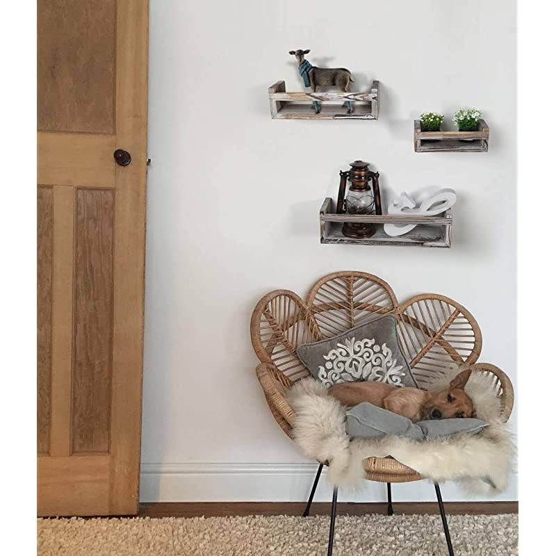ShelvesWall ShelfShelfWall ShelvesRustic Wall Mount Shelf for Bathroom Bedroom Living Room Kitchen Office and More