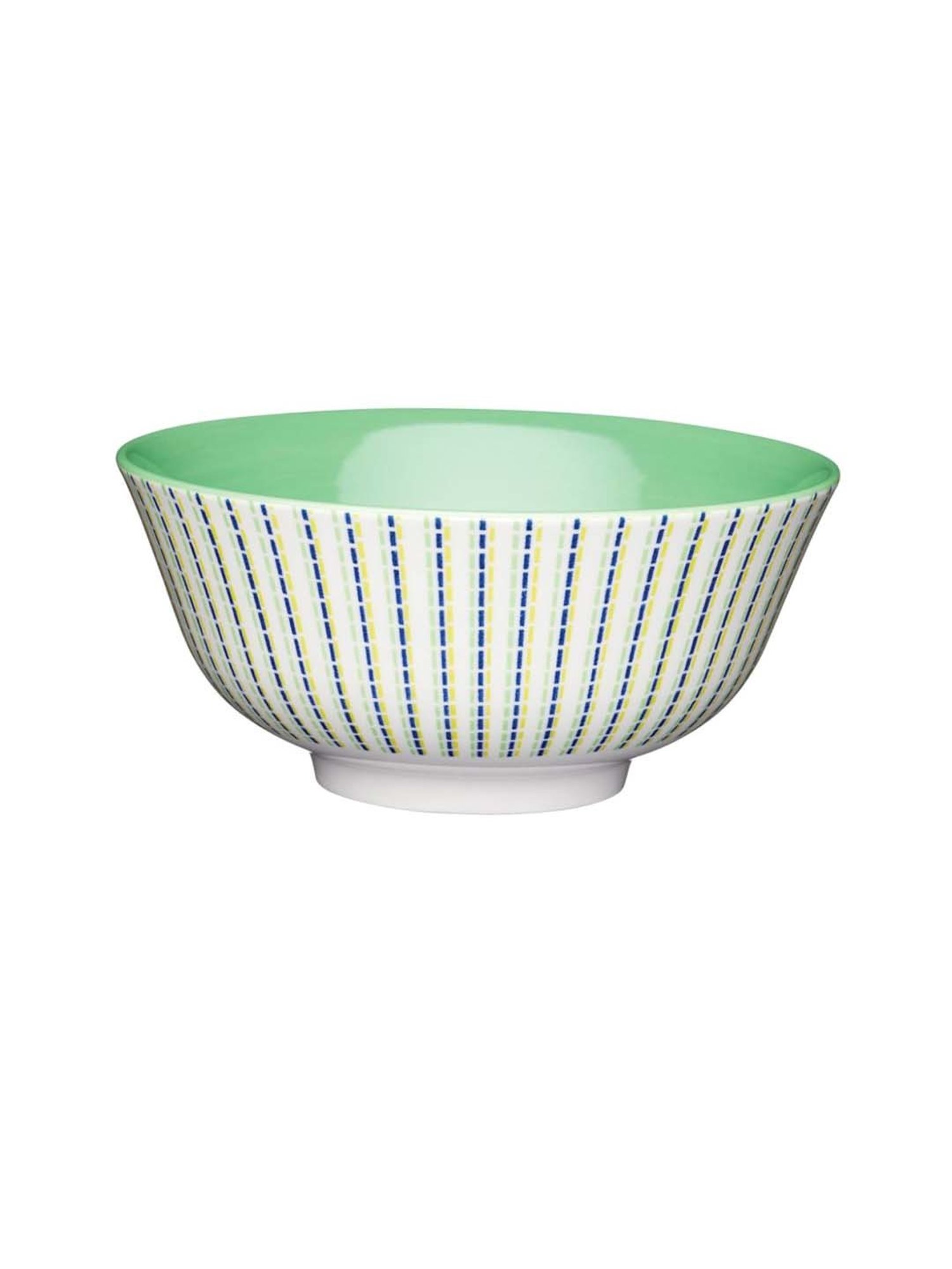 KitchenCraft Green Stoneware Lime Hues Bowl