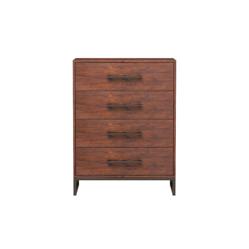 Madison 4 Drawer Chest Reclaimed Cherry - loft607