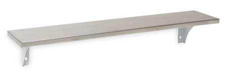 ZORO SELECT 1ECN6 Utility Shelf,Satin,4-1/2x24x5In