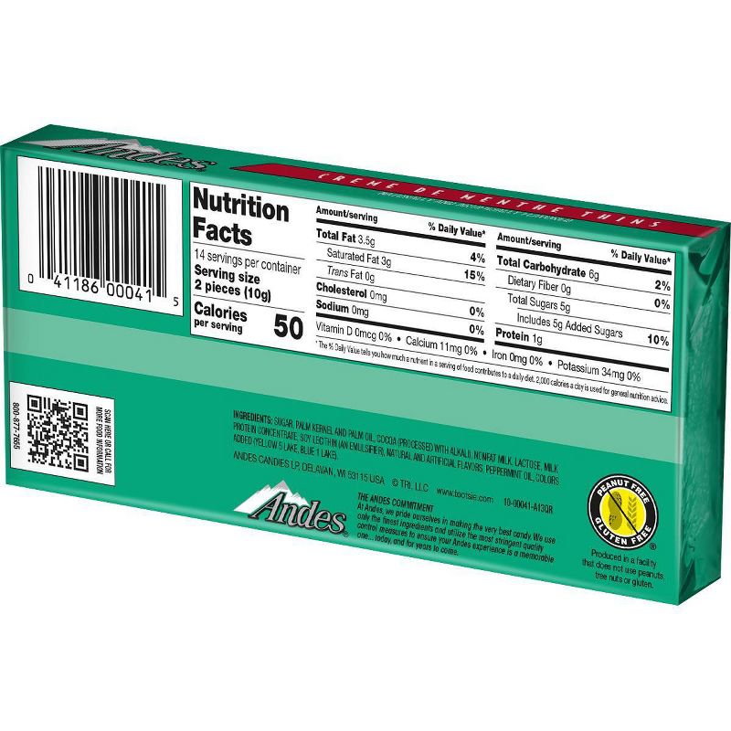 Andes Creme de Menthe Holiday Chocolates - 4.67oz