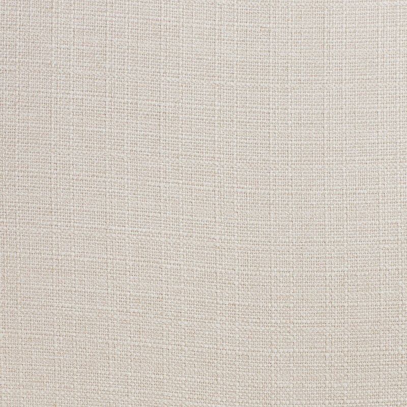 Elm Lane Dixon Ivory Fabric Swoop Arm Chair