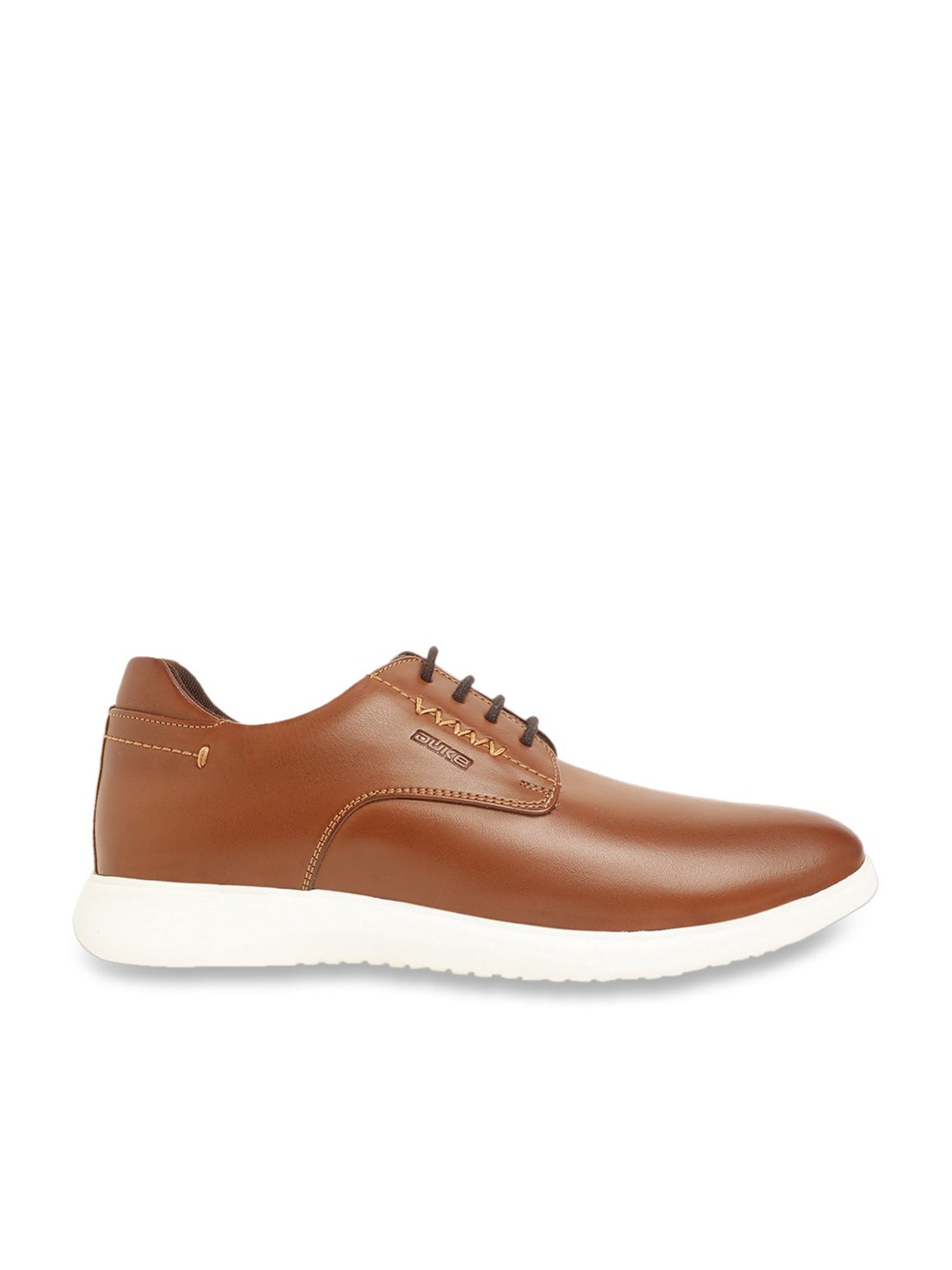 Duke Men's Tan Derby Shoes