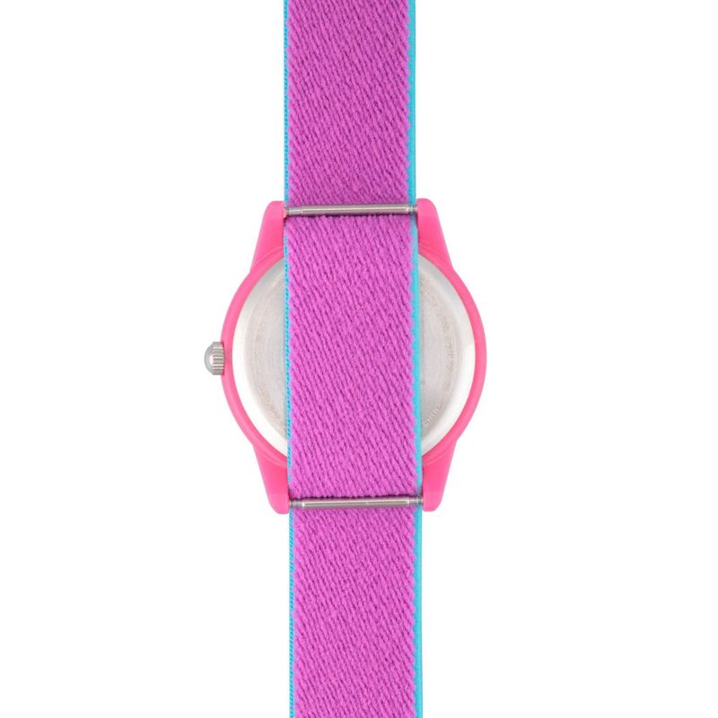 Girls' Red Balloon Pink Plastic Time Teacher Watch - Blue