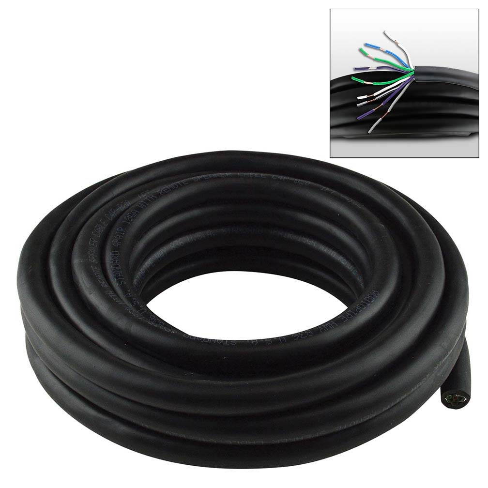 AUDIOPIPE C4P-B20 Audiopipe 20ft Speed Cable - 9 Conductor 18 gauge Speaker/Remote Wire