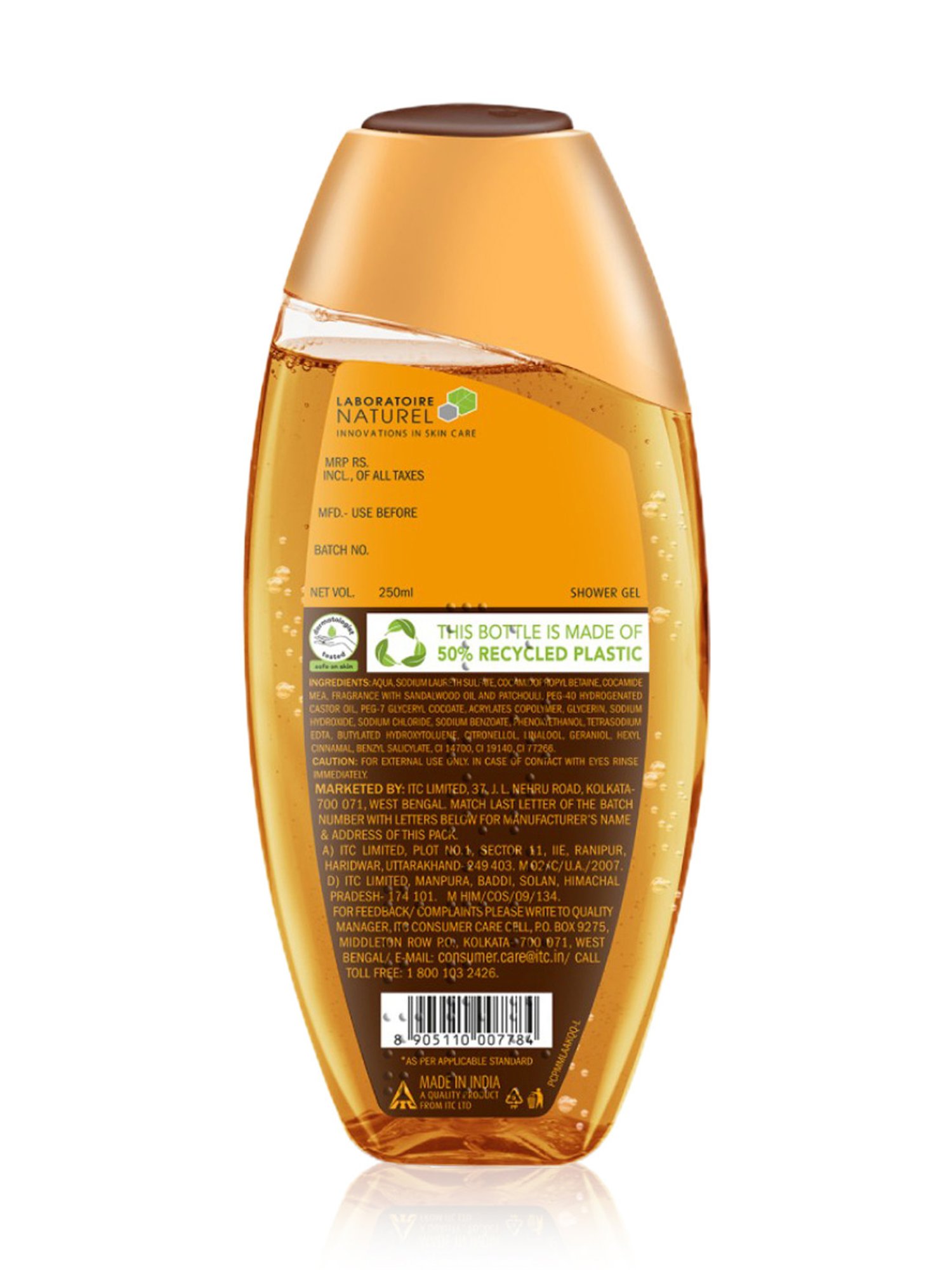 Fiama Golden Sandalwood Oil and Patchouli Shower Gel - 250 ml