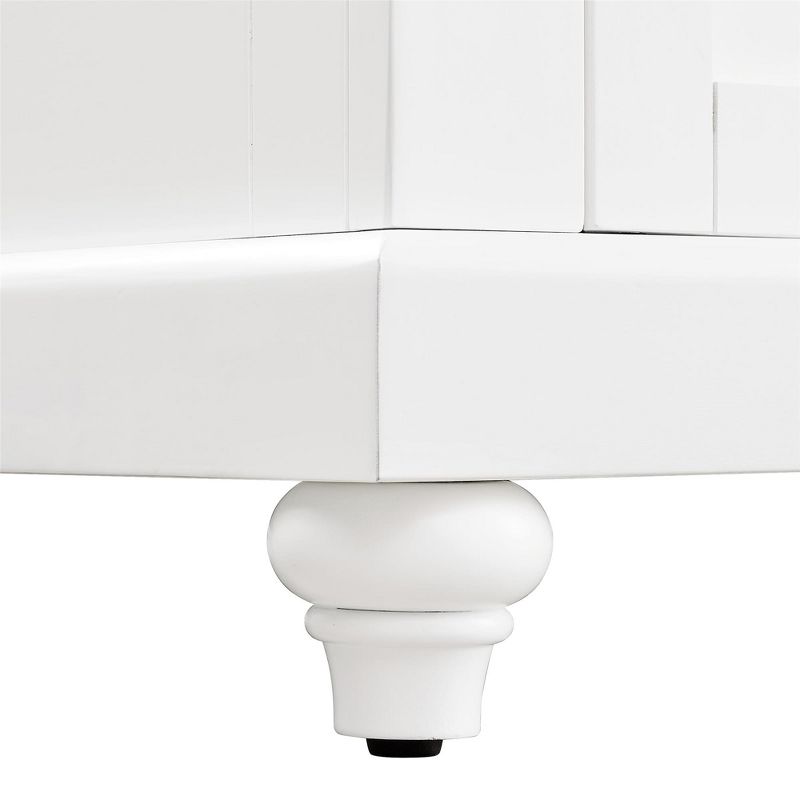 Mona Kitchen Island with 2 Stools White - Dorel Living