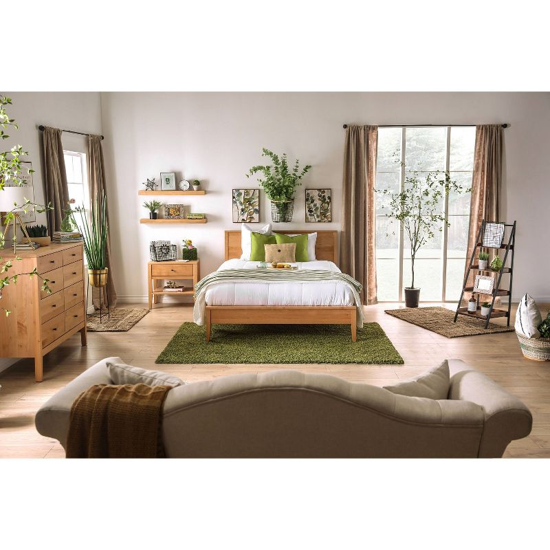 Queen Bungalow Bedroom Set Medium Brown - Home Styles
