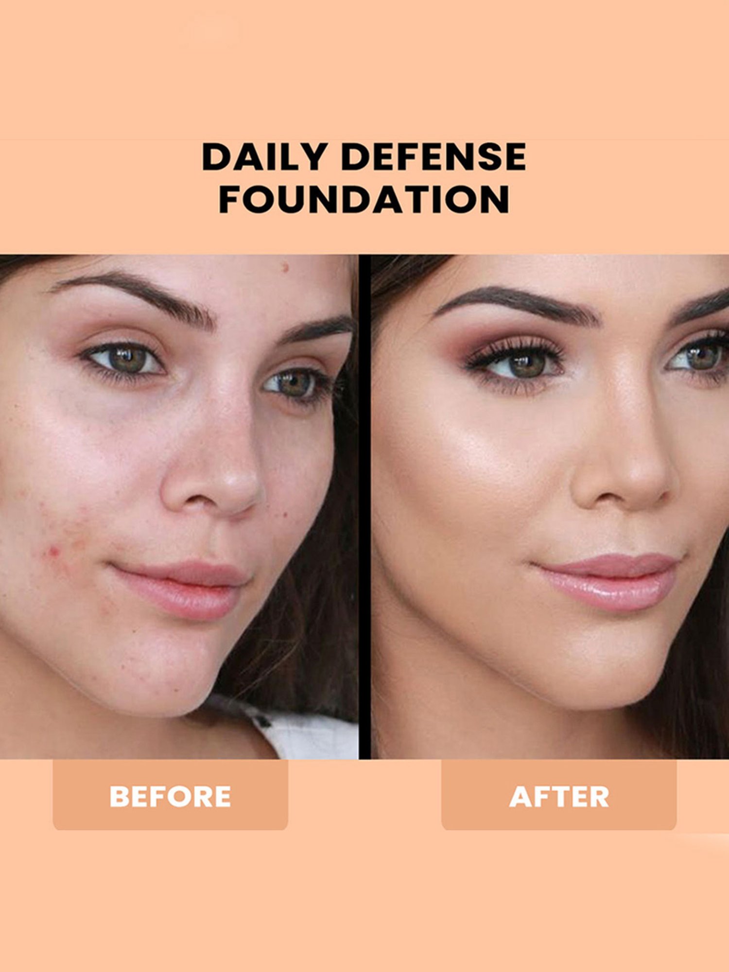 Matt Look DD Daily Defense Foundation SPF 20 01 Classic Ivory - 40 ml