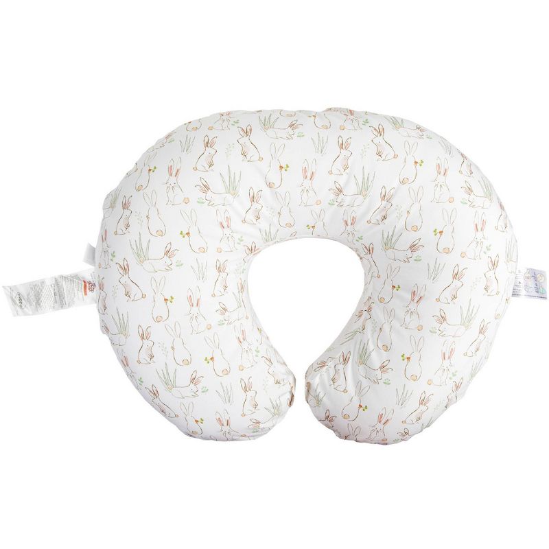 Boppy Original Nursing Pillow Cover - Gray Gold Giraffes