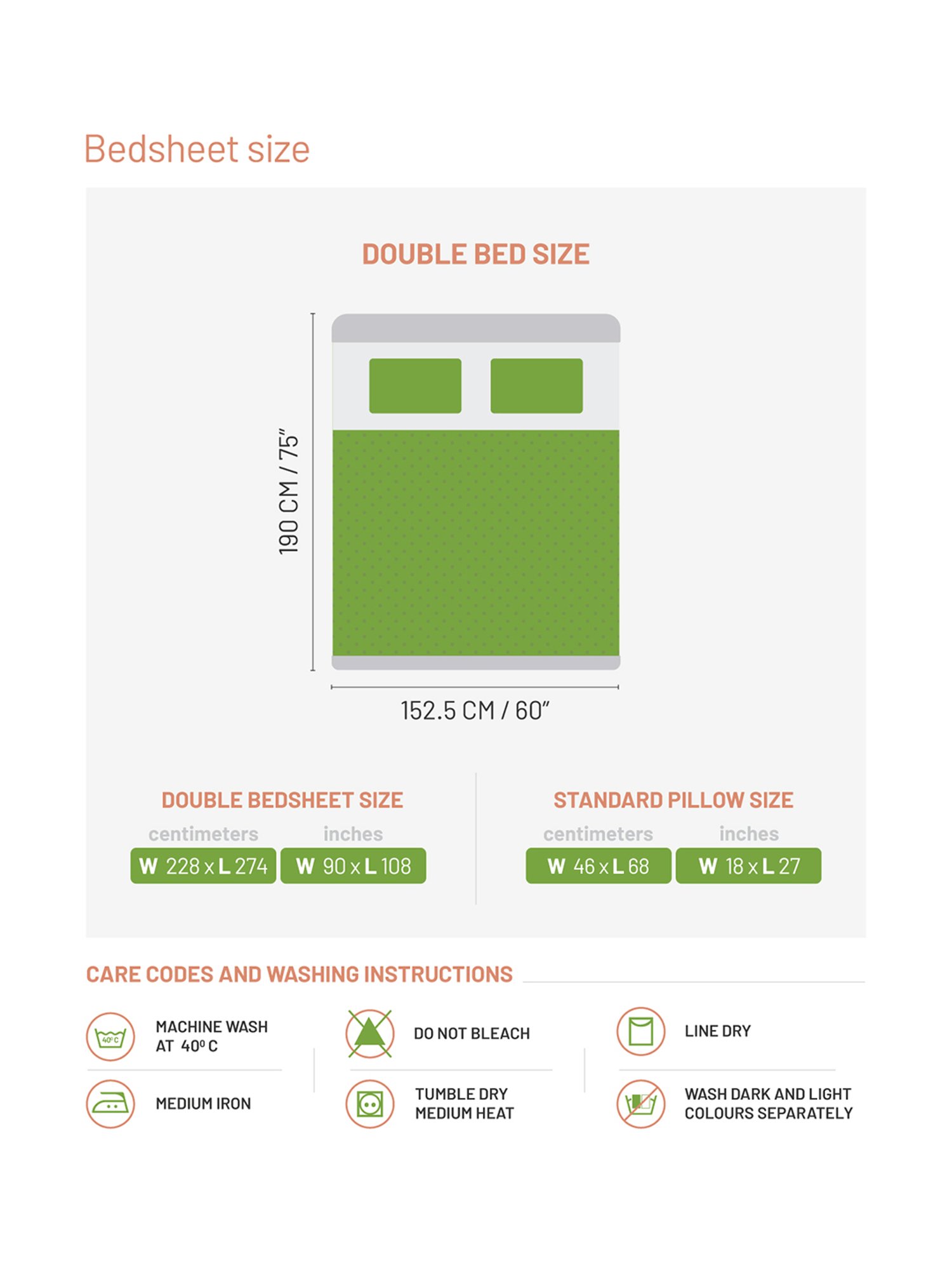 Maspar Purple 100% Cotton 200 TC Bed Sheet Set