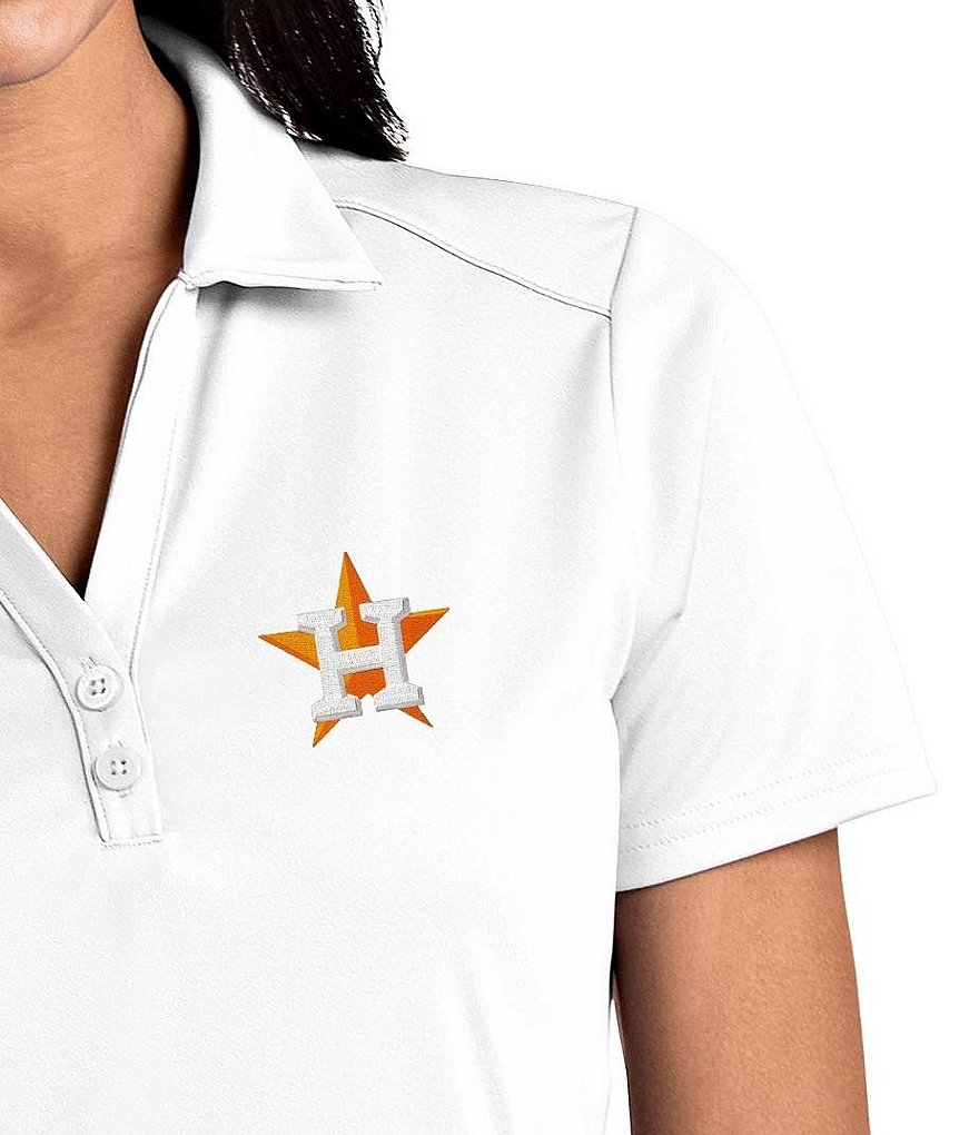 Antigua Women's MLB Tribute Short-Sleeve Polo Shirt