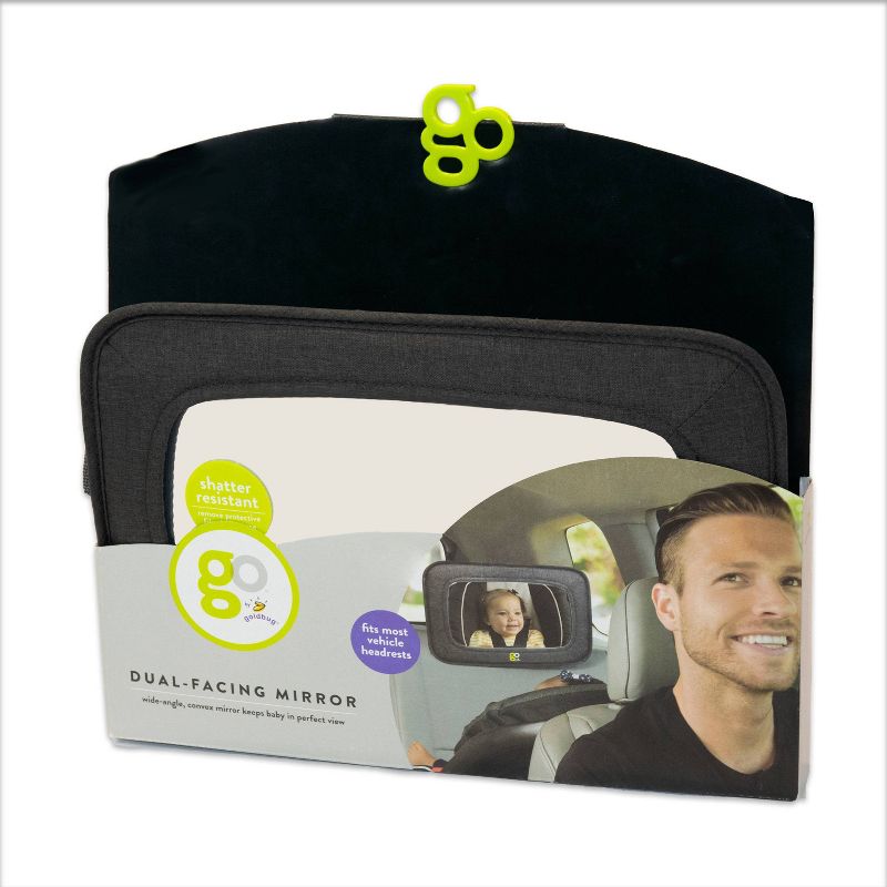 GO By Goldbug Mirror For Rear And Forward Facing Car Seats