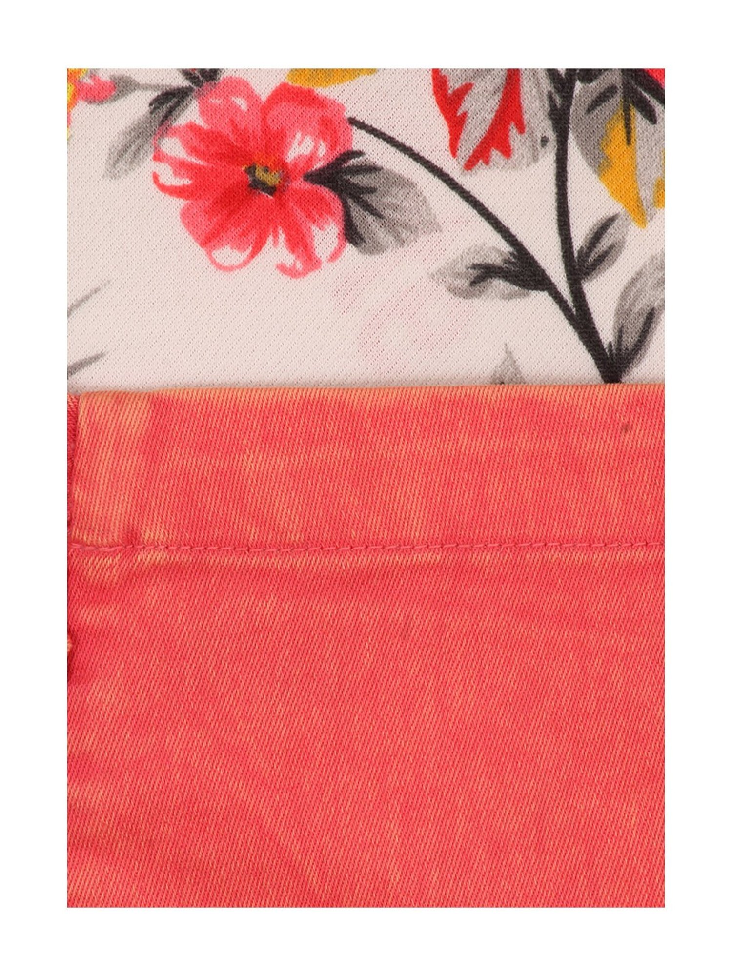 Cutecumber Kids Coral Solid Dress