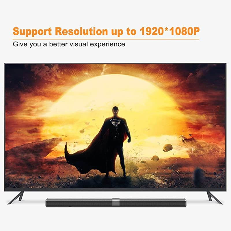 Mini DisplayPort to DisplayPort Cable  Mini DP to DP Cord Support Video and Audio,Thunderbolt Compatible for Surface Pro 5 / Pro 4 / Pro 3, MacBook Air,etc (10 Feet/3m, Black)