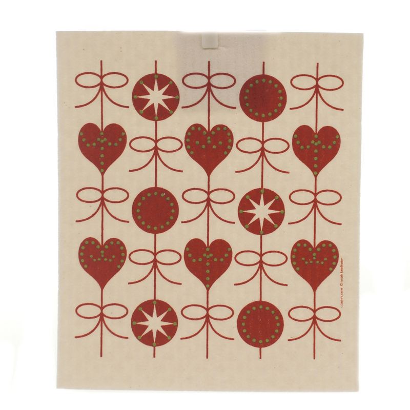 Swedish Dish Cloth 7.75" Thanksgiving Fall Set / 4 Dishcloth Kitchen Clean Up  -  Dish Cloth