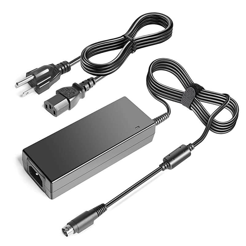 4Pin 12V 833A 9A AC Adapter Replacement for Synology Disk Station DS410 DS410j DS411 DS411J DS412 DS412 + DiskStation Network Storage NAS Server 12V DCwith 4Prong Connector Power Supply