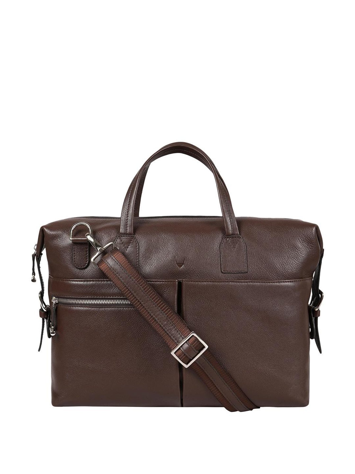 Hidesign Akasaka 02 Large Unisex Briefcase - Brown