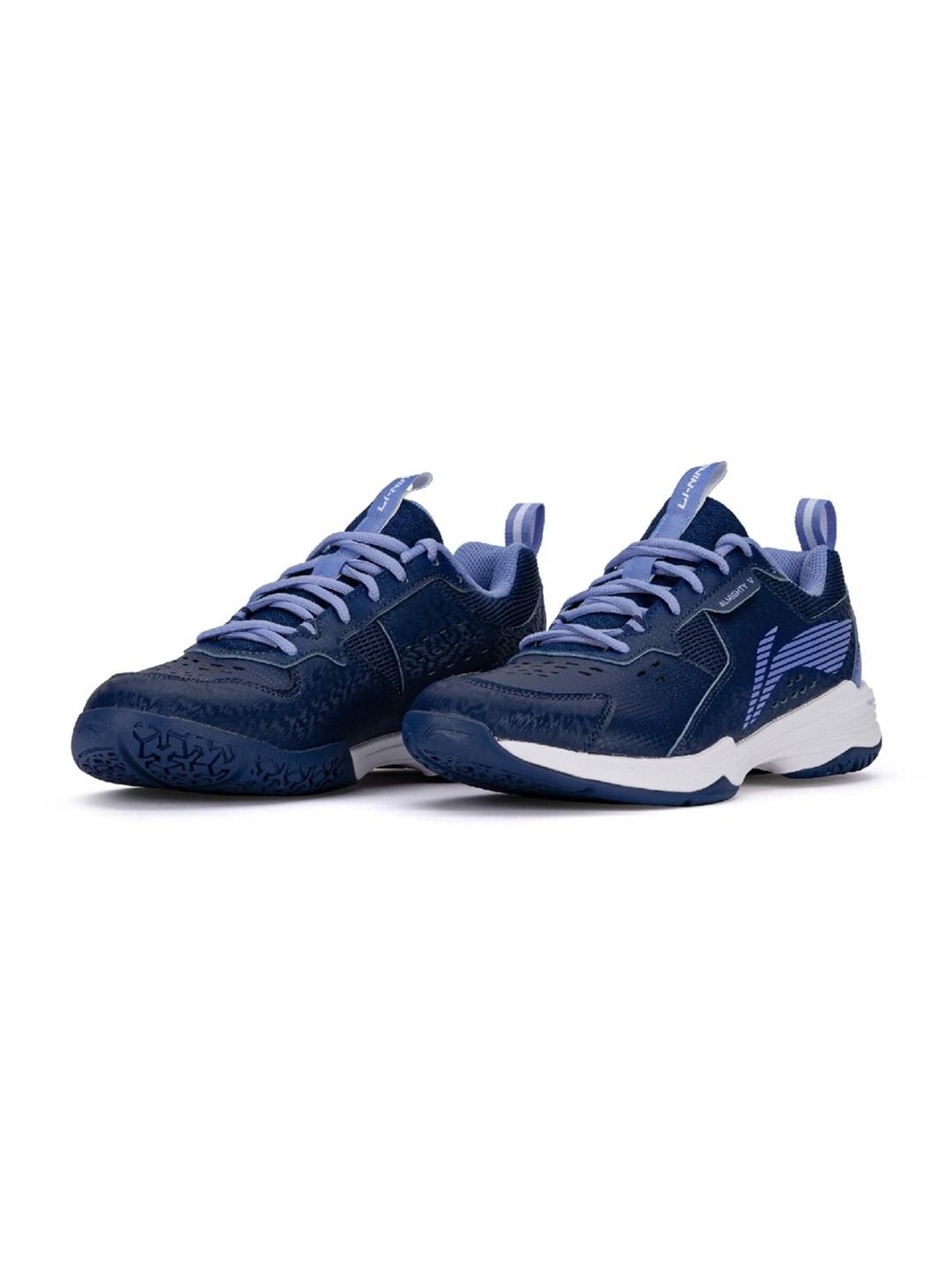 Li-Ning Men's ALMIGHTY V Estate Blue Indoor Court Shoes