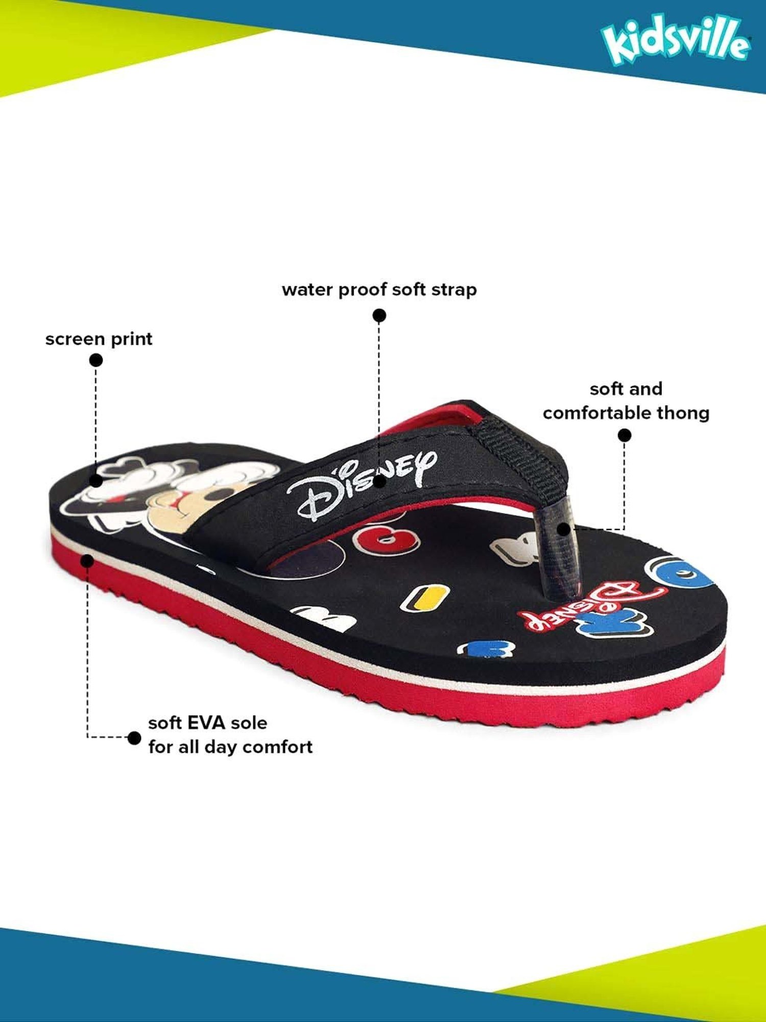 Yellow by Westside Navy Stripe Pattern Slides