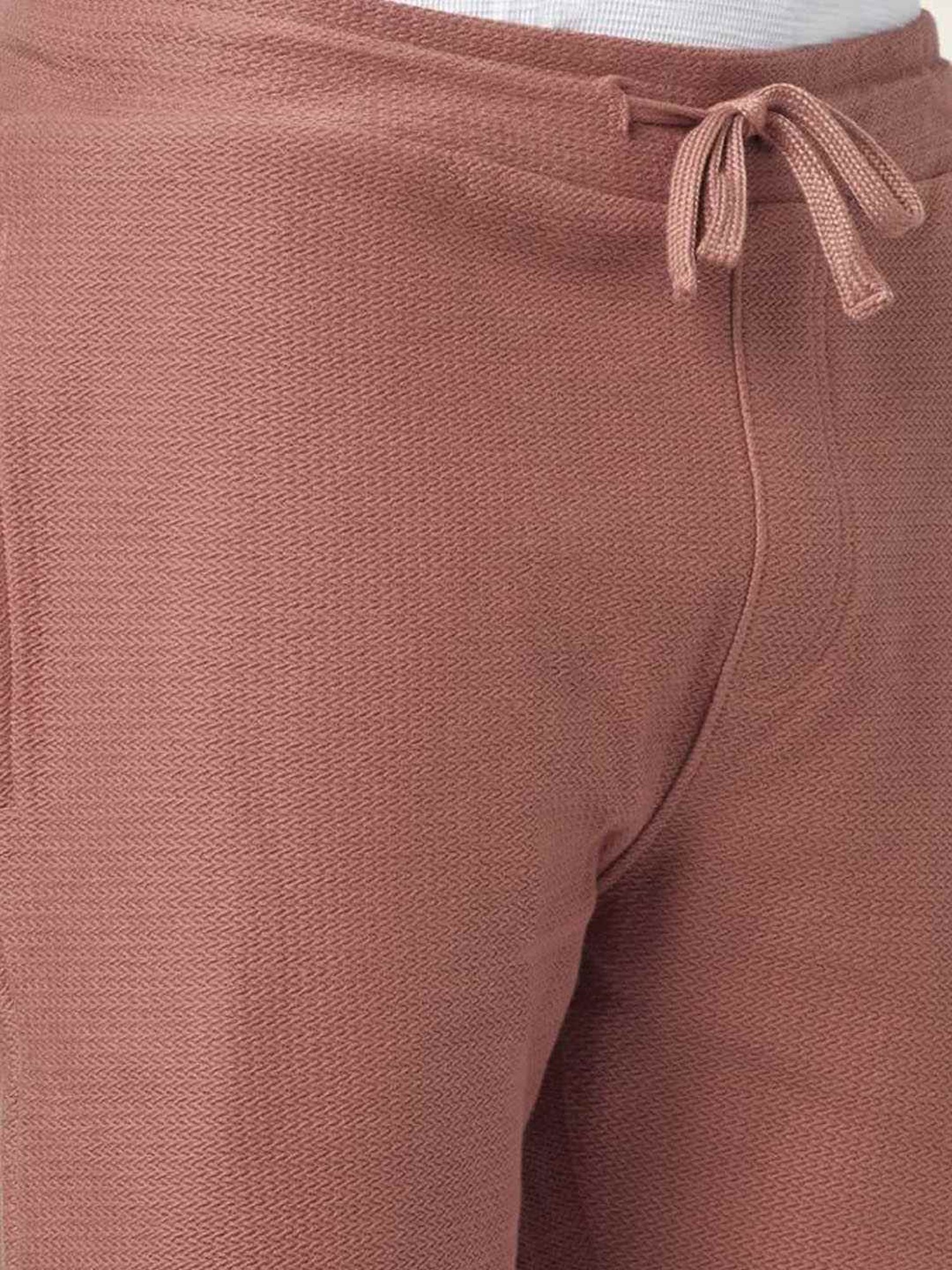 7 Alt By Pantaloons Chestnut Cotton Slim Fit Shorts