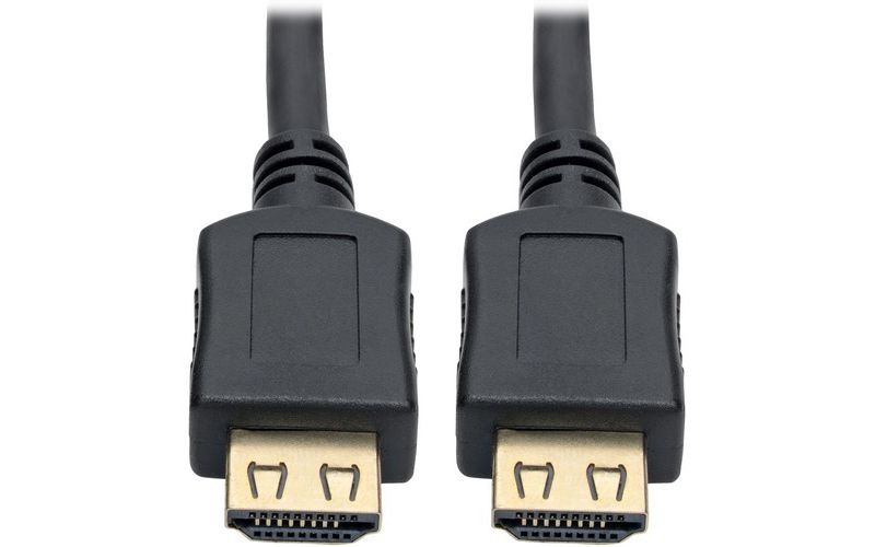 Tripp Lite High-Speed HDMI Cable w/ Gripping Connectors 4K M/M Black 12ft 12'
