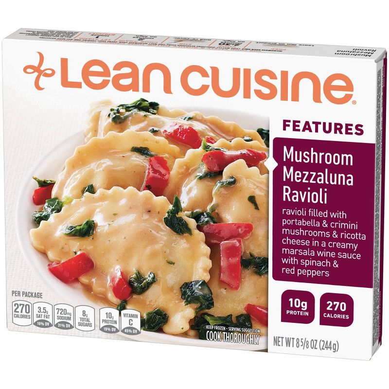 Lean Cuisine Frozen Mushroom Mezzaluna Ravioli - 8.625oz