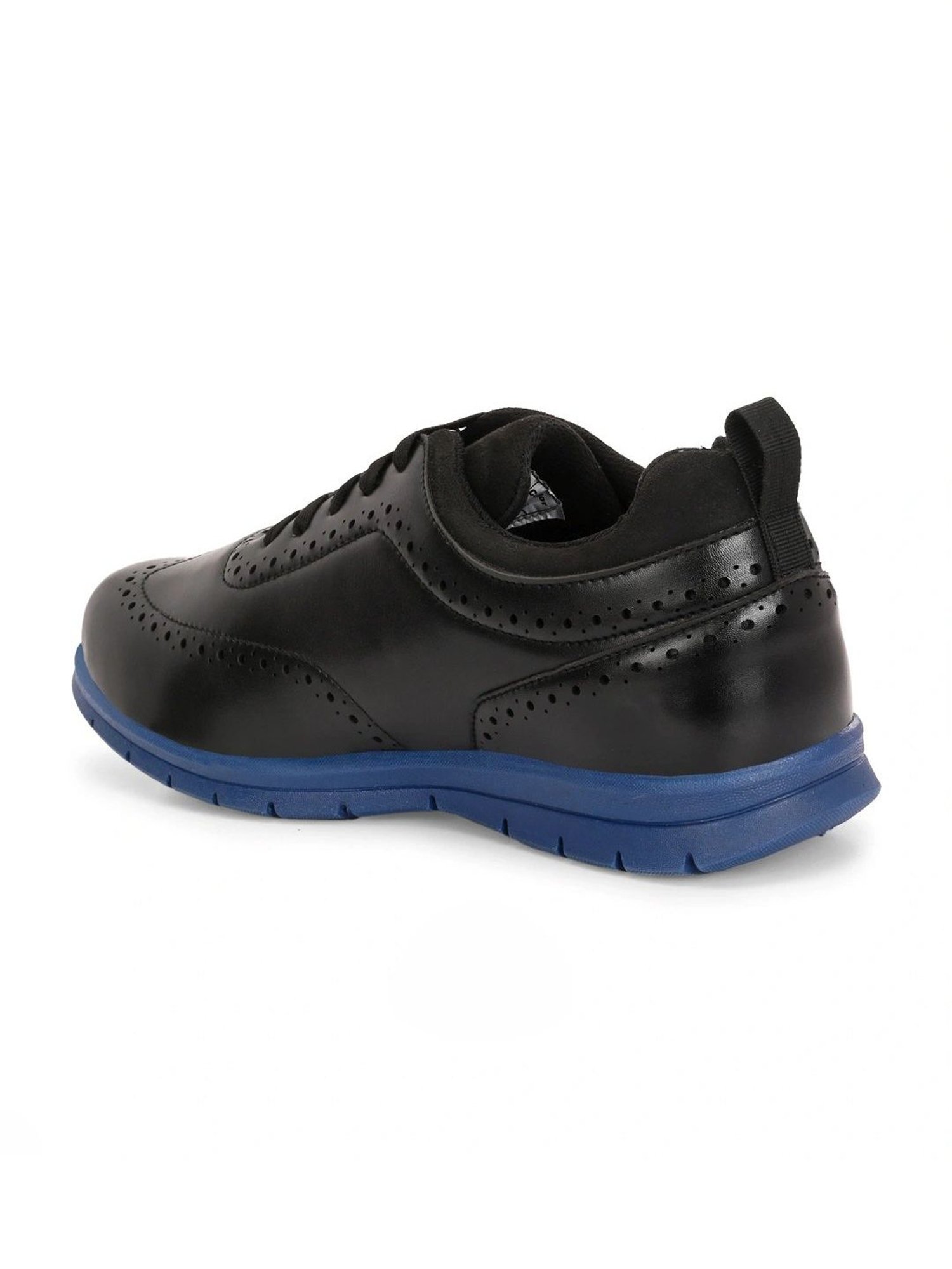 Hoversole Men's Cipher Black Brogue Shoes