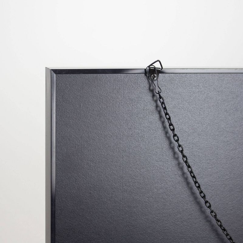 Peace Sign Framed LED Sign Black - Crystal Art Gallery