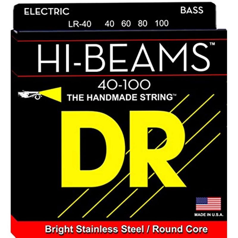 DR Hi-Beam Stainless Steel - Lite - Bass Guitar Strings