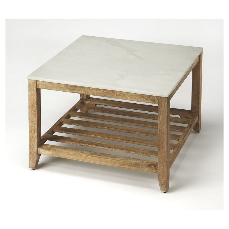 Brayden Marble Bunching Coffee Table - Natural Mango - Butler Specialty