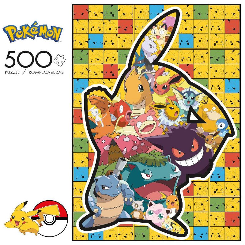 Buffalo Games Entertainment Series Pokemon - Series 1 Pikachu And Friends 500pc