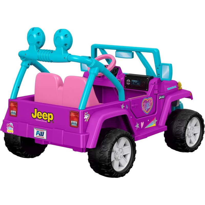 Power Wheels JoJo Siwa Jeep Wrangler Powered Ride-On