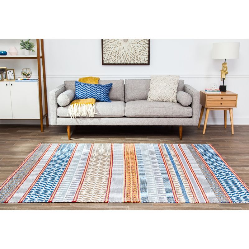 8'X10' Shapes Woven Area Rug - Anji Mountain