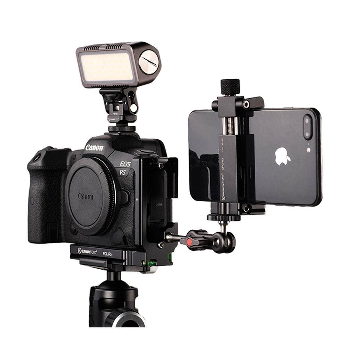 SunwayFoto Dedicated L-Bracket for Canon EOS R5/R6 Cameras #PCL-R5