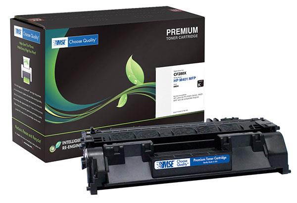 MSE Compatible Black High Yield Toner Cartridge (Alternative for HP 80X/CF280X)