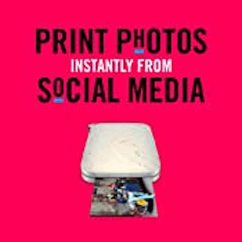 Sprocket Select Portable 2.3x3.4" Instant Photo Printer (Eclipse) Print Pictures on Zink Sticky-Backed Paper from your iOS & Android Device.