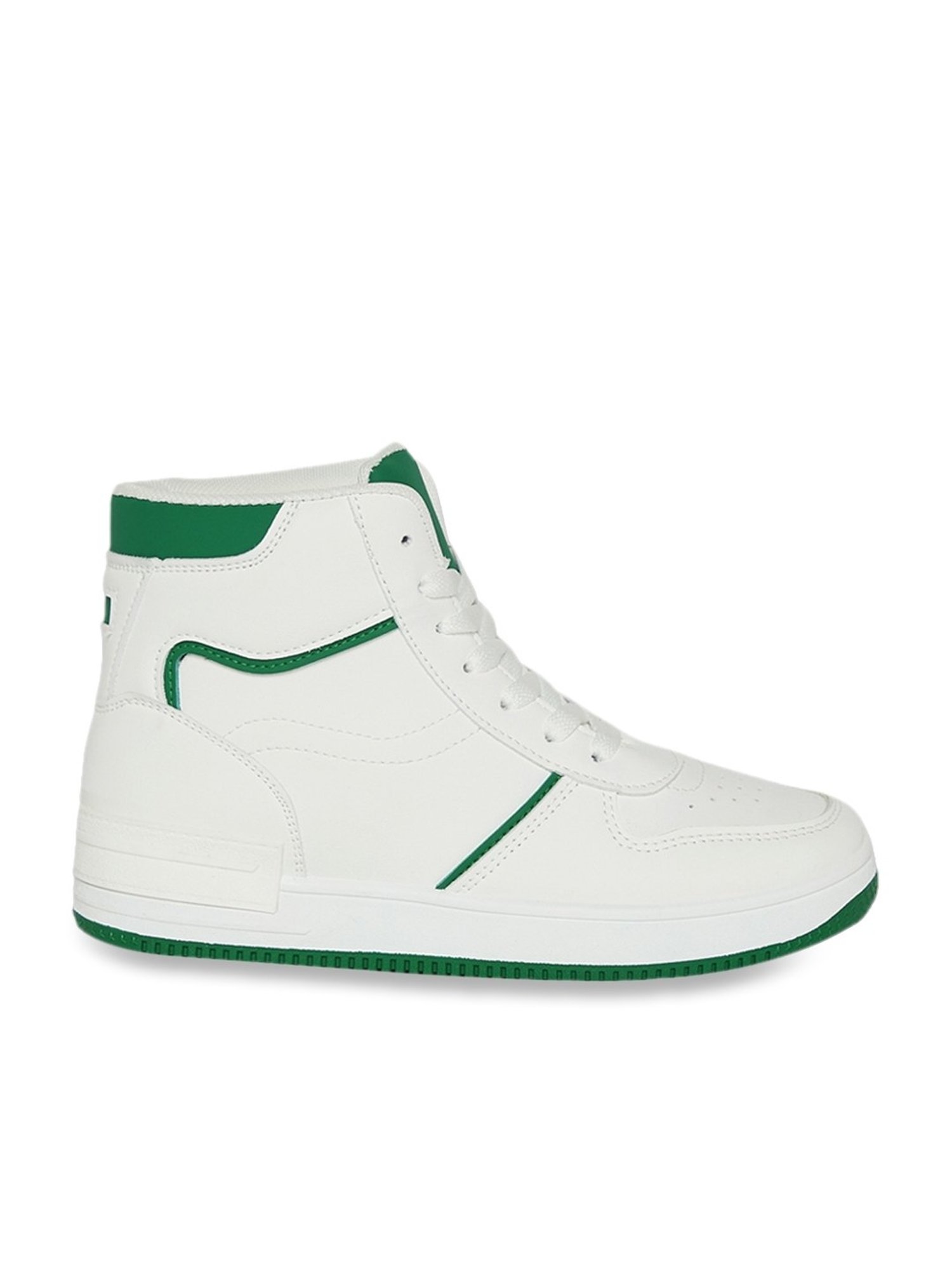 Forever Glam by Pantaloons Women's White Ankle High Sneakers