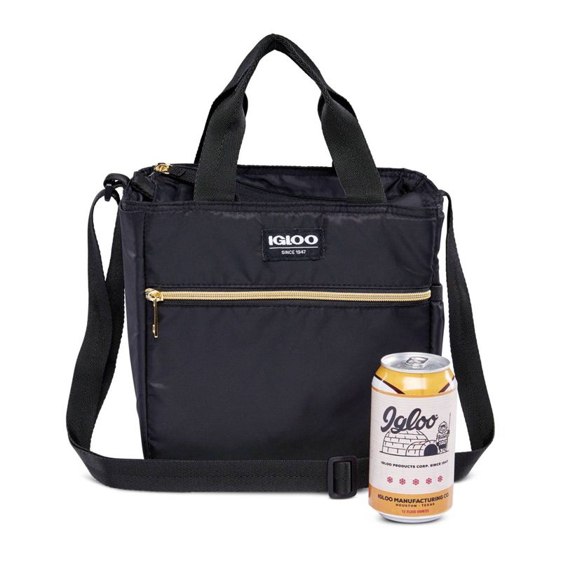 Igloo Sport Luxe Mini City Lunch Sack - Black/Gold