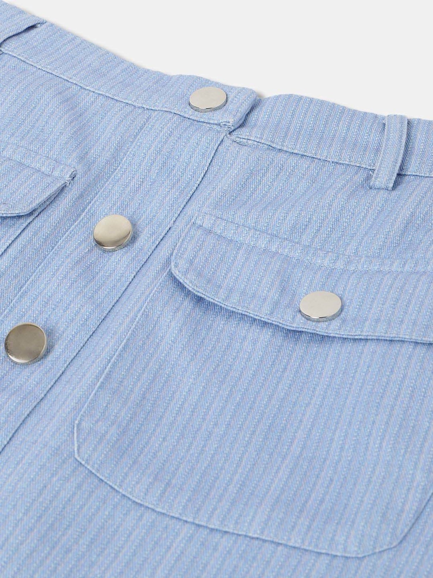 Elle Kids Blue Cotton Skirt